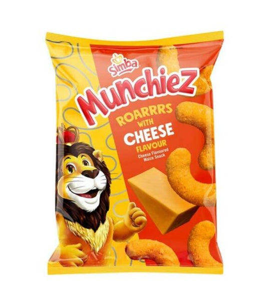 Simba Munchiez Twirls Cheese 54g Box of 12 Chips