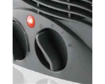 Mellerware Heater Floor Fan Plastic Graphite 2Heat Settings 2000W "Swiss"