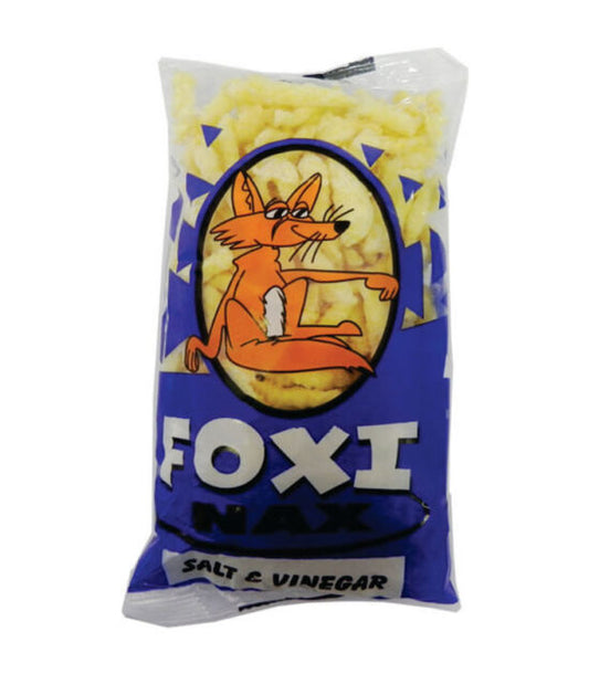 Foxi Nax - Salt & Vinegar 75g Pack of 40