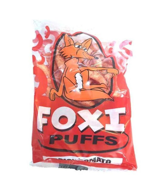 Foxi Puffs Spicy Tomato Chips 50g Pack of 20