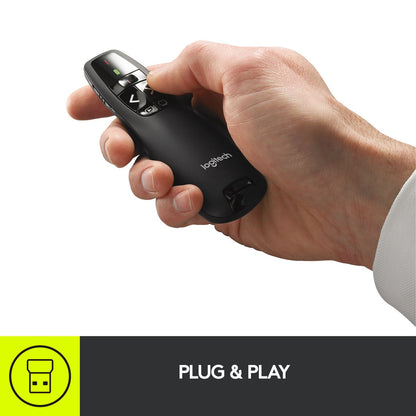 Logitech R400 Wireless Presenter (2 Year Warranty Parallel Import)