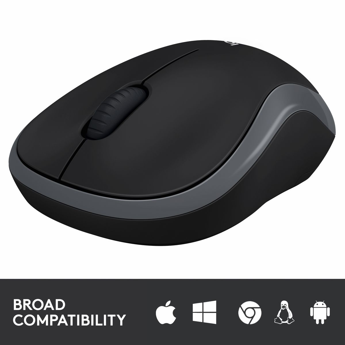 Logitech M185 Wireless Mouse, 2.4GHz with USB Mini Receiver (2 Year Warranty, Parallel Import)
