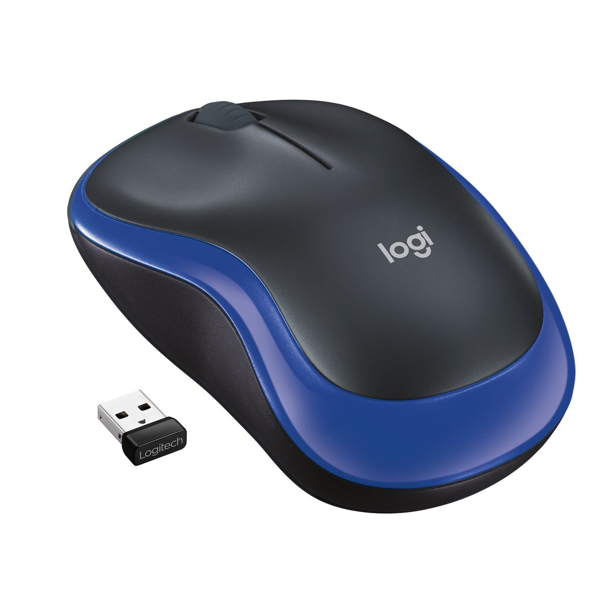 Logitech M185 Wireless Mouse, 2.4GHz with USB Mini Receiver (2 Year Warranty, Parallel Import)