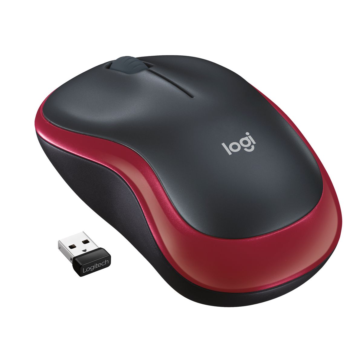Logitech M185 Wireless Mouse, 2.4GHz with USB Mini Receiver (2 Year Warranty, Parallel Import)
