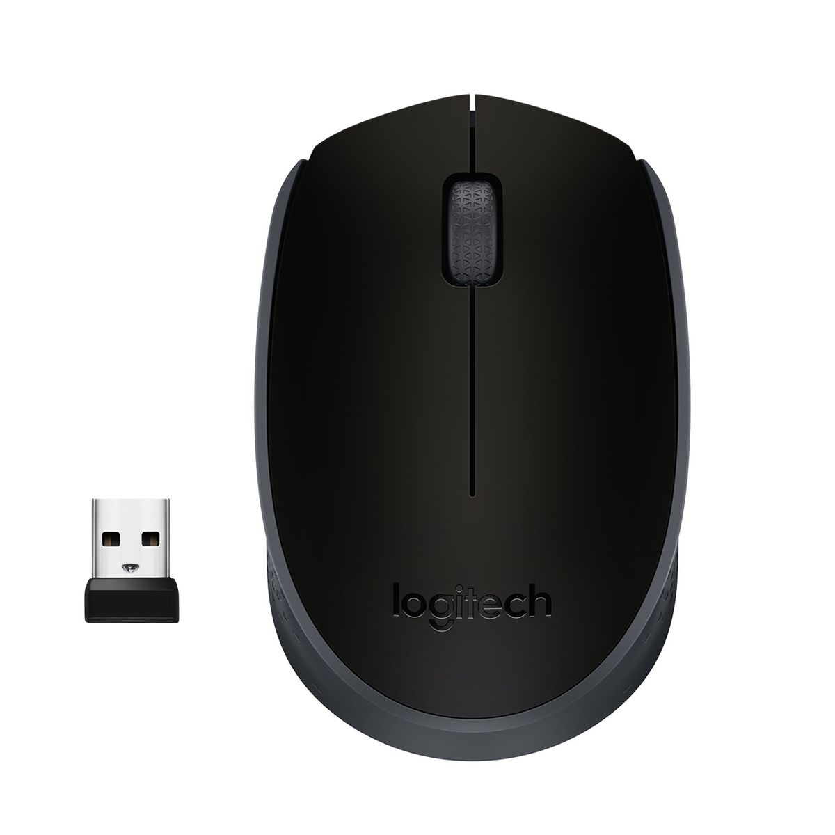 Logitech M171 Wireless Mouse with USB Nano Receiver - Ambidextrous (2 Year Warranty, Parallel Import)