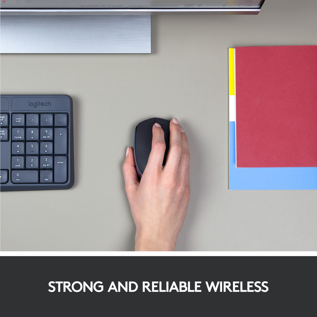 Logitech M171 Wireless Mouse with USB Nano Receiver - Ambidextrous (2 Year Warranty, Parallel Import)