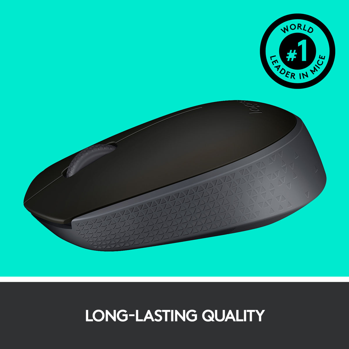 Logitech M171 Wireless Mouse with USB Nano Receiver - Ambidextrous (2 Year Warranty, Parallel Import)