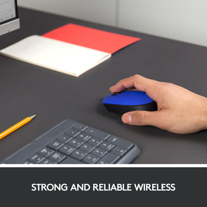 Logitech M171 Wireless Mouse with USB Nano Receiver - Ambidextrous (2 Year Warranty, Parallel Import)