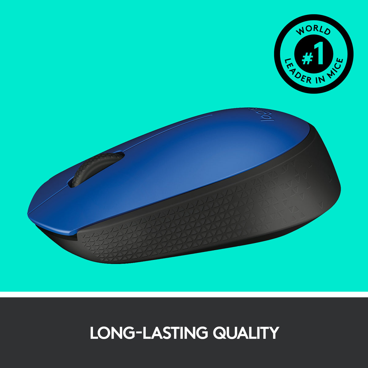 Logitech M171 Wireless Mouse with USB Nano Receiver - Ambidextrous (2 Year Warranty, Parallel Import)