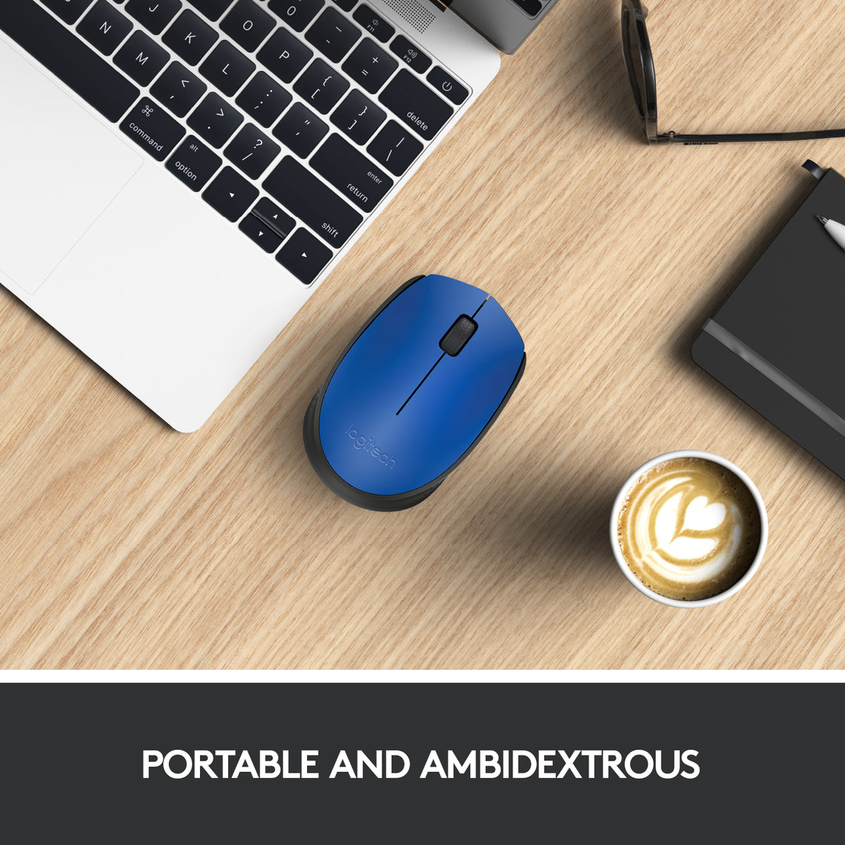 Logitech M171 Wireless Mouse with USB Nano Receiver - Ambidextrous (2 Year Warranty, Parallel Import)