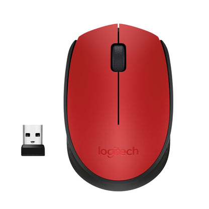 Logitech M171 Wireless Mouse with USB Nano Receiver - Ambidextrous (2 Year Warranty, Parallel Import)