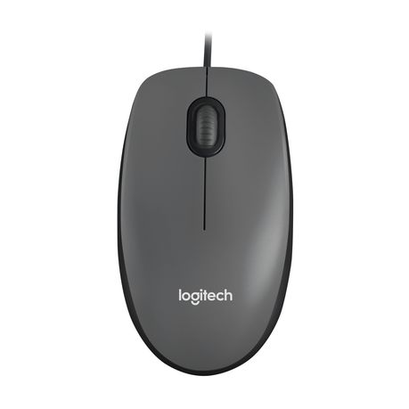 Logitech M100R Wired USB Optical Mouse (2 Year Warranty, Parallel Import)
