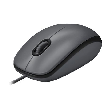 Logitech M100R Wired USB Optical Mouse (2 Year Warranty, Parallel Import)