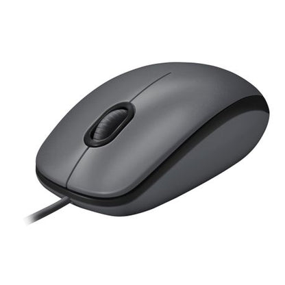 Logitech M100R Wired USB Optical Mouse (2 Year Warranty, Parallel Import)