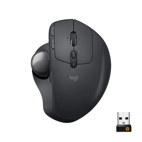 Logitech MX Ergo Advanced Wireless Trackball Mouse Grey (2 Year Warranty, Parallel Import)