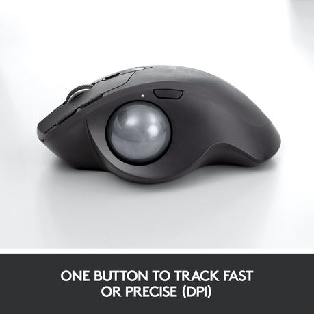 Logitech MX Ergo Advanced Wireless Trackball Mouse Grey (2 Year Warranty, Parallel Import)
