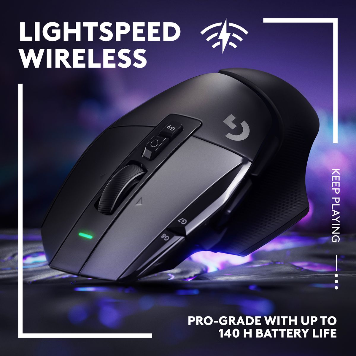 Logitech G502 HERO High Performance Wired Gaming Mouse - Black