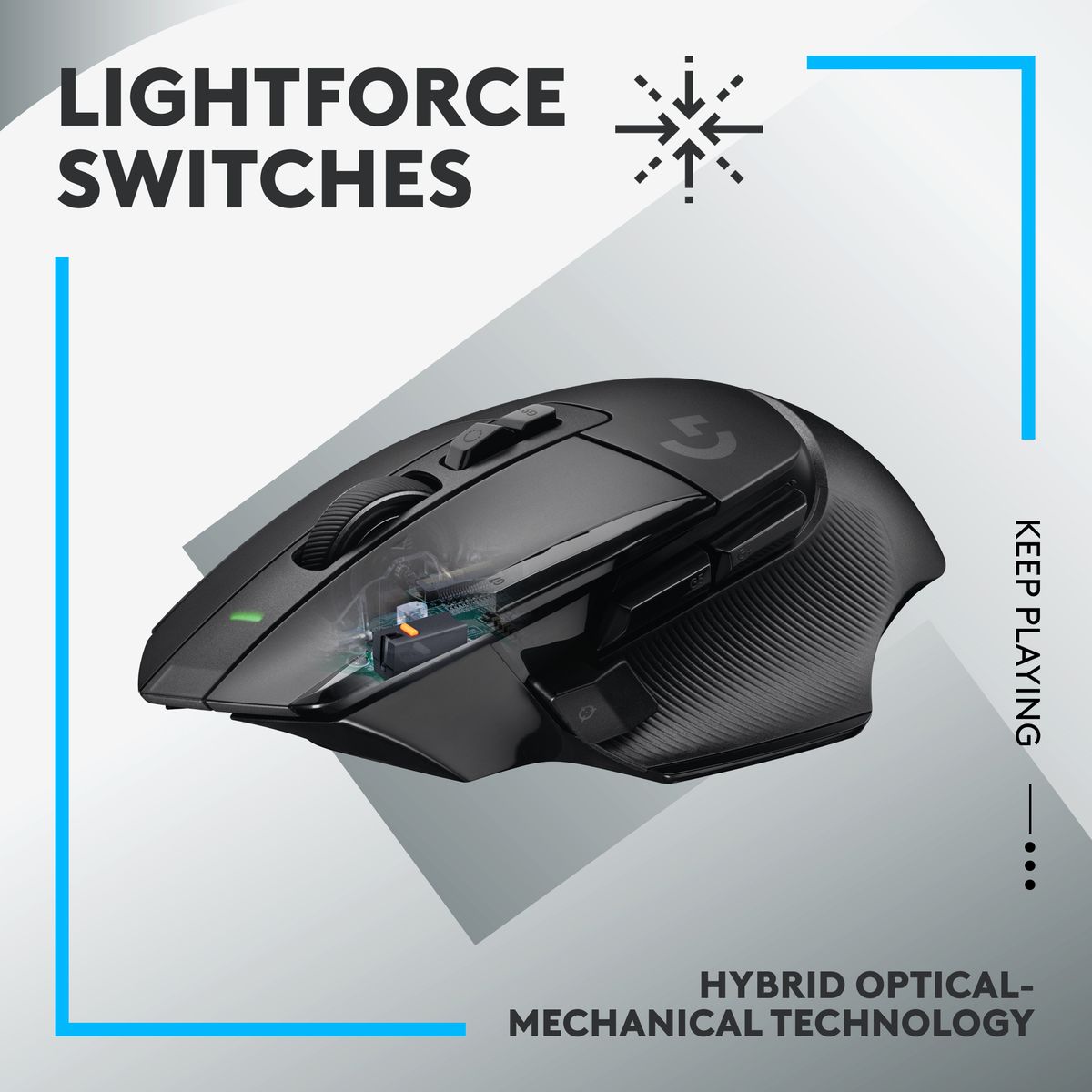 Logitech G502 HERO High Performance Wired Gaming Mouse - Black