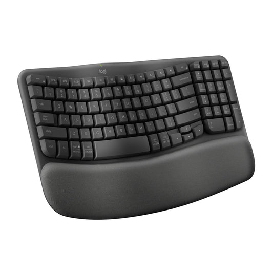 Logitech Wave Keys Wireless Ergonomic Keyboard (2 Year Warranty, Parallel Import)