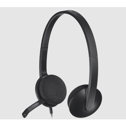 Logitech H340 USB Headset with Noise-Cancelling microphone (2 Year Warranty, Parallel Import)