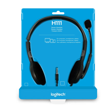 Logitech H111 Stereo Business Headset (2 Year Warranty, Parallel Import)
