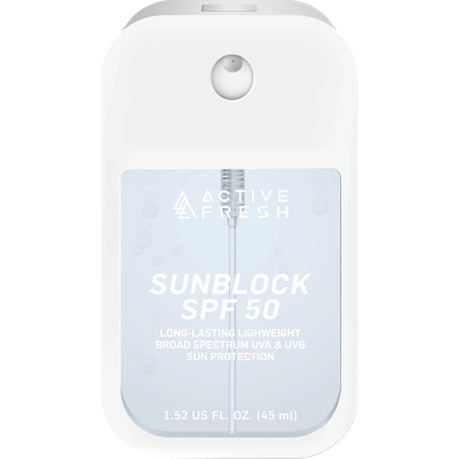 Active Fresh Pocket size Sunblock SPF 50 set of 2