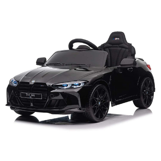 BMW M4 Kids Ride on Car With Rubber Wheels 12v(Licensed) Black
