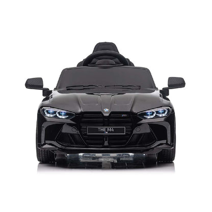 BMW M4 Kids Ride on Car With Rubber Wheels 12v(Licensed) Black