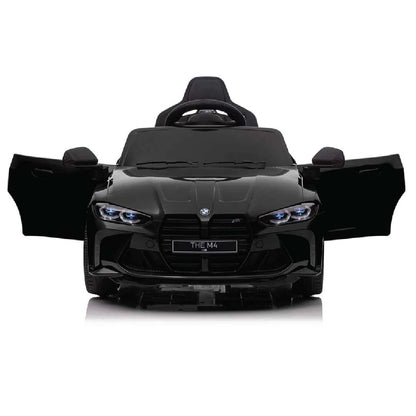 BMW M4 Kids Ride on Car With Rubber Wheels 12v(Licensed) Black