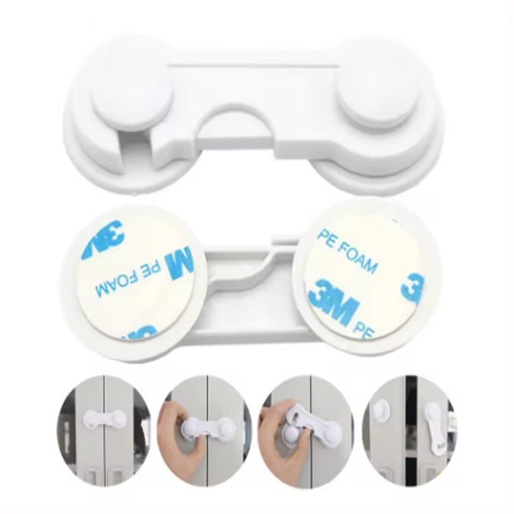 Babies-Up Cabinet/Fridge/Cupboard Lock Baby Proofing for Child Safety Set 3

Apply device to cabinets, fridges, and cupboards firmly press down the tape. Once done let the tape sit there for 42 Hours to get great firm stickiness to the surface.

Baby Cabinet Lock Baby Proofing for Child Safety Child Proof Safety Cabinet Locks for Babies