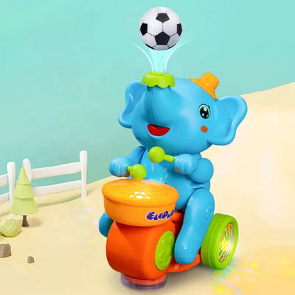 Babies-Up Elephant With Music And Flashing Light Kids Electric Toys Play The Drum Animal Toys For Kids

The Babies-Up Elephant with Music and Flashing Light is an entertaining and interactive electric toy designed to captivate and delight young children. Key features include: