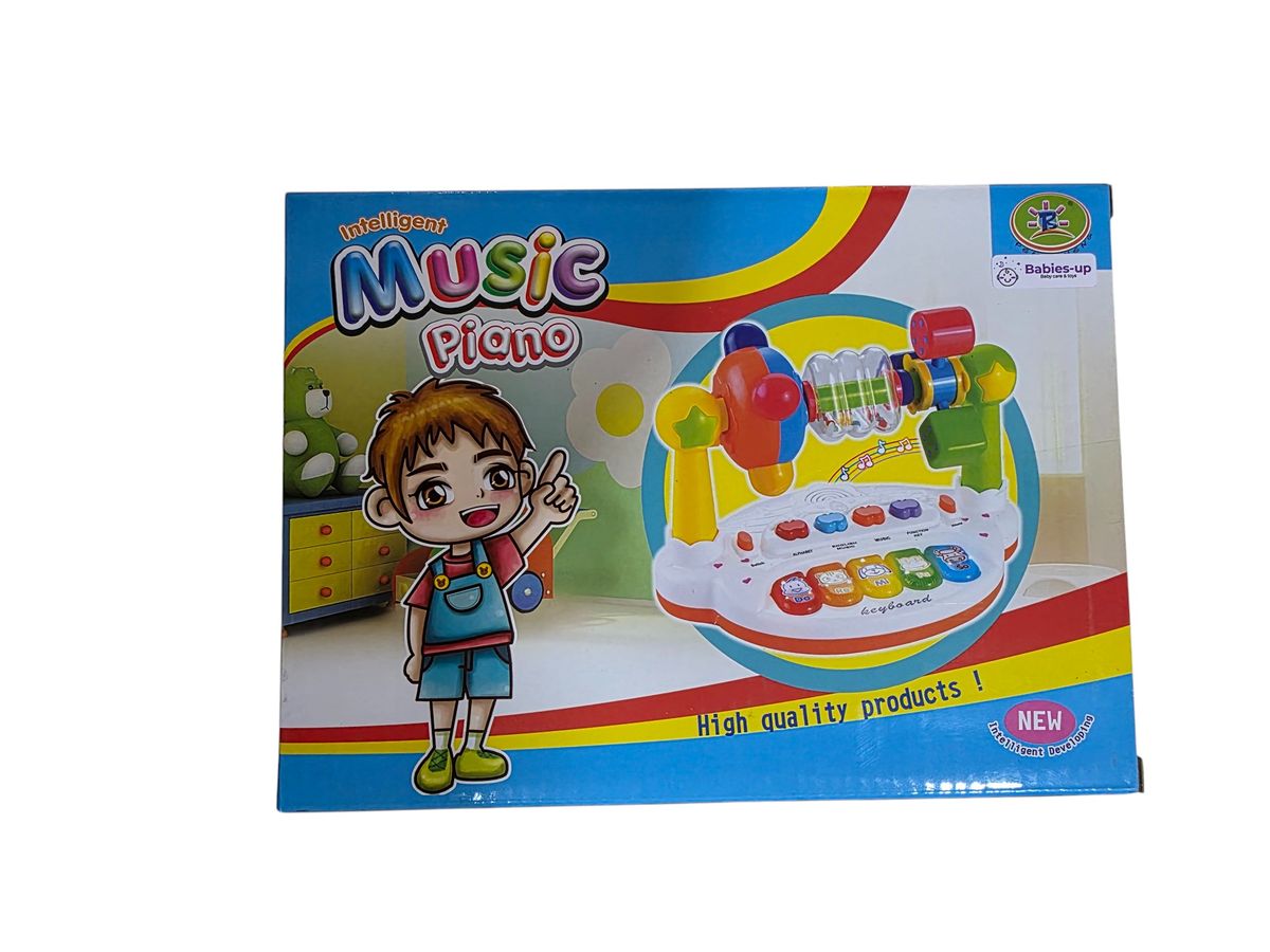 Babies-Up Multi Functional Piano Toy Musical and Educational Toy

The babies-up 3-in-1 multi-functional electronic musical keyboard toy is an engaging and educational toy designed to introduce babies to the joy of music and learning. Perfect for nurturing creativity and sensory development, this vibrant toy is a wonderful companion for early childhood play.