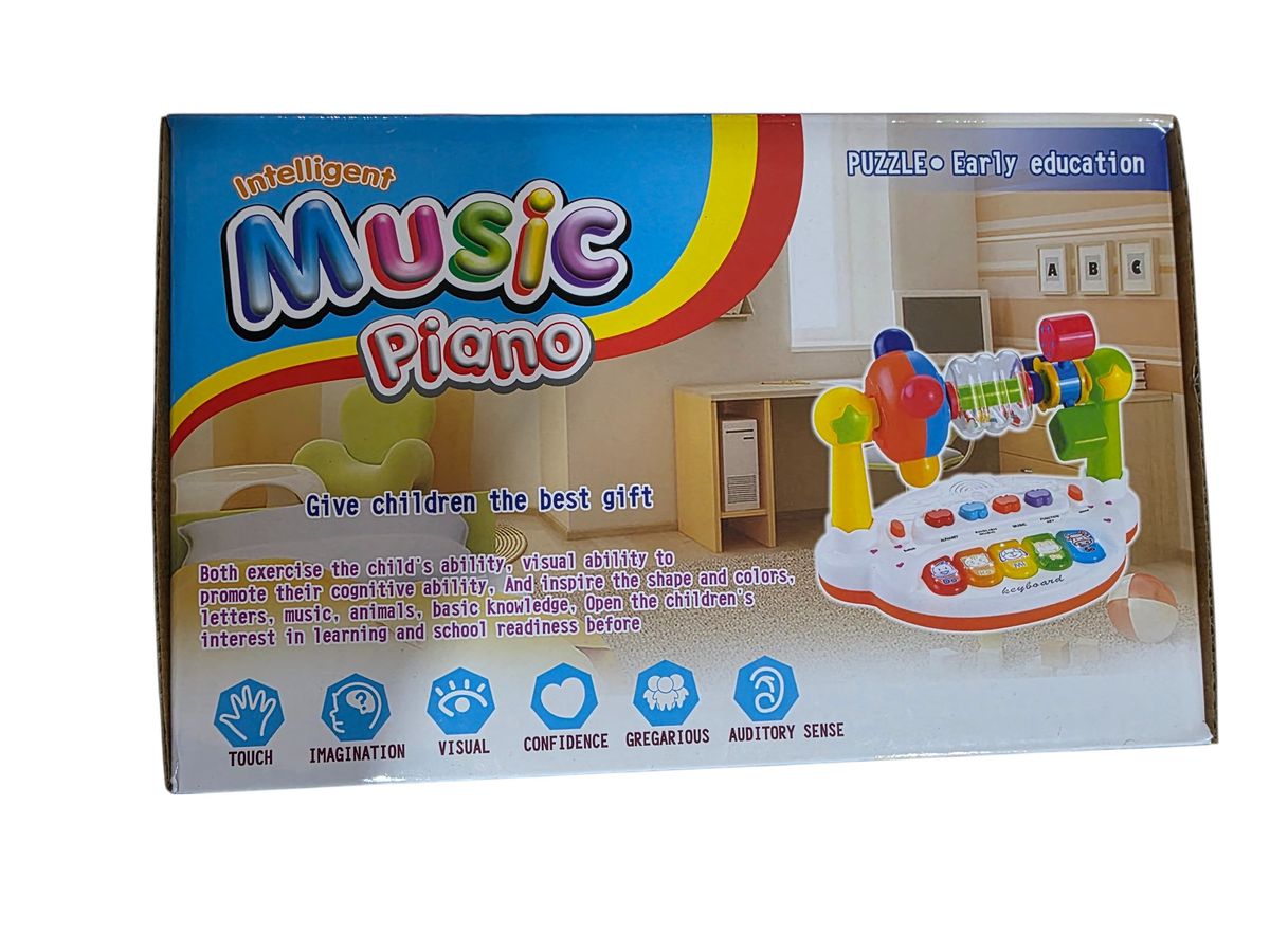 Babies-Up Multi Functional Piano Toy Musical and Educational Toy

The babies-up 3-in-1 multi-functional electronic musical keyboard toy is an engaging and educational toy designed to introduce babies to the joy of music and learning. Perfect for nurturing creativity and sensory development, this vibrant toy is a wonderful companion for early childhood play.