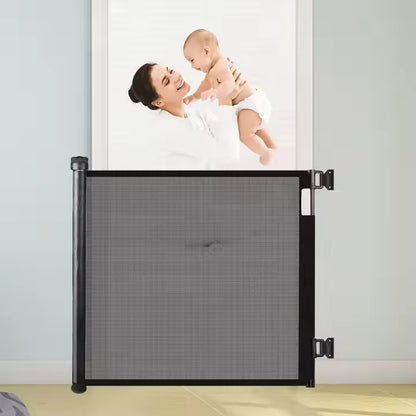 Babies-Up Retractable Baby & Pet Safety Gate – 1.4M Mesh Barrier

Keep your little ones and furry friends safe with the Babies-Up Retractable Baby and Pet Gate, a smart and space-saving safety solution for your home. Measuring up to 1.4 meters wide, this durable mesh gate is perfect for doorways, hallways, stairs, and open areas—providing a secure barrier without taking up space when not in use.