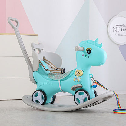 Babies-Up is Introducing Our Enchanting Unicorn Rocking Horse with Music!

Suitable for children aged 1-2yrs.

Experience the magic of playtime with our multi-functional Unicorn Rocking Horse- a delightful companion designed to ignite your child's imagination and provide endless hours of fun!

Featuring a whimsical unicorn design, this versatile toy offers a range of exciting features and benefits: