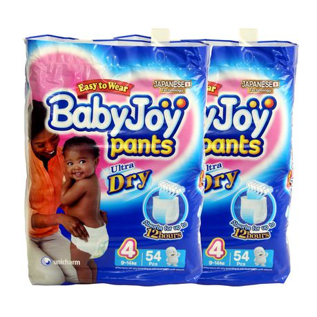 BabyJoy Pants Size 4 Diapers Double Pack
