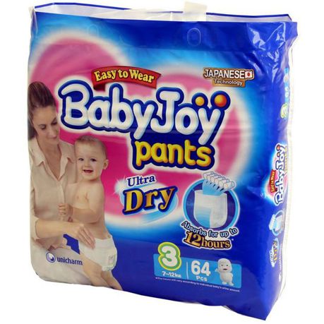 BabyJoy Pants Diapers Size 3 - 64PC