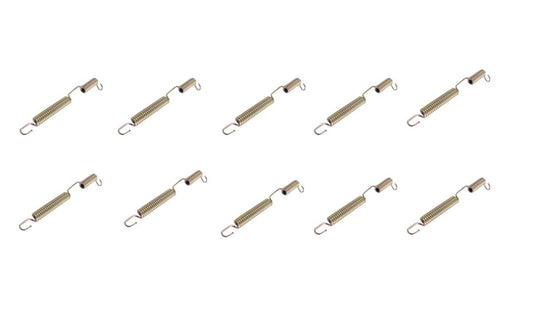 Brake Spring Compatible with Nissan E20 Front 820 Shoes Pack of 10

A Brake Spring for the Nissan E20, specifically designed for the front 820 shoes, is a crucial component in the drum brake assembly. Here's a detailed description: