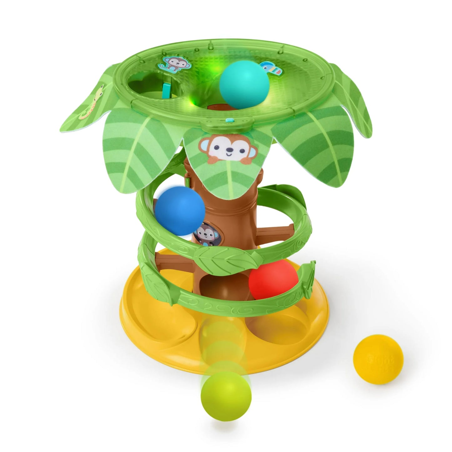 Bright Starts Tropical Twirl Ball Play Toy
