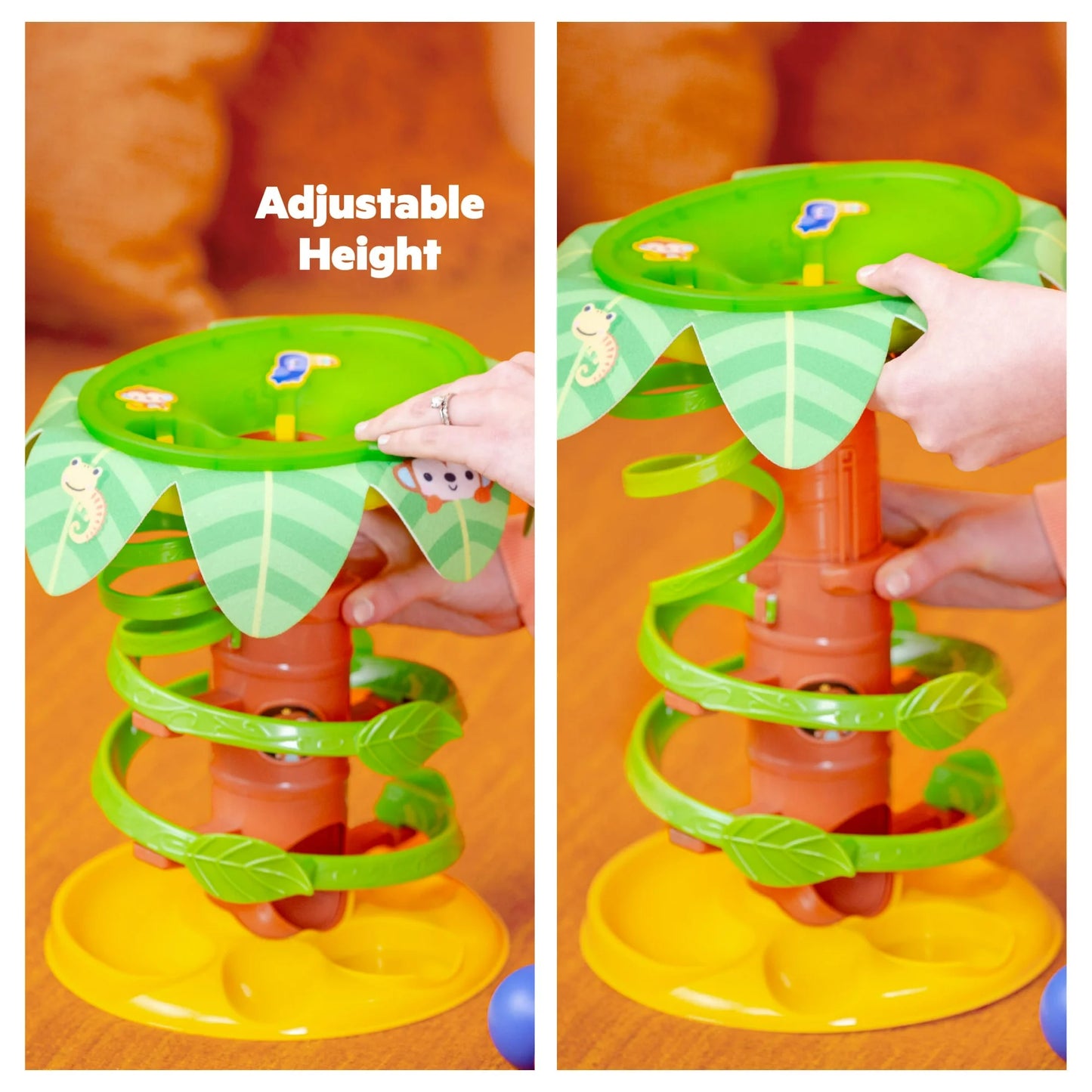 Bright Starts Tropical Twirl Ball Play Toy