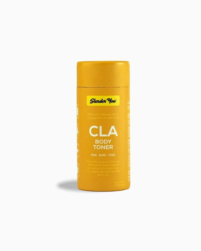 Slender You® CLA Body Toner is made with premium Conjugated Linoleic Acid (CLA) from safflower oil.

This naturally occurring fatty acid supports fat metabolism, helps reduce fat storage, and promotes lean muscle tone.

Over time, it can assist you in working towards a flatter-looking tummy and a more defined shape.&nbsp;

Ideal for women wanting simple, daily support to complement healthy eating and an active lifestyle.

Our CLA is sourced from safflower oil and standardised to 80% Conjugated L