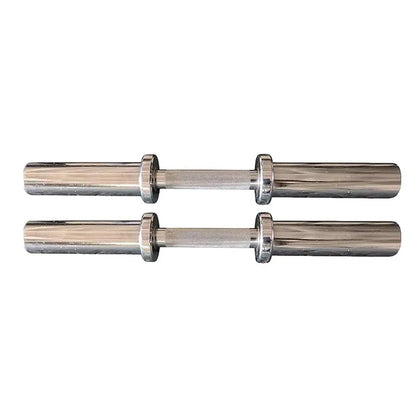 Maxfit Chrome Olympic Adjustable Dumbbell Handles