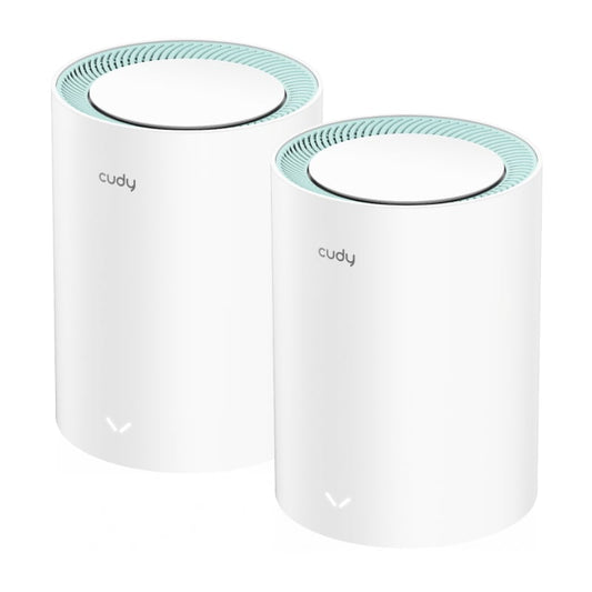 Work and play securely with the Cudy M1300 AC1200 Gigabit Whole Home Wi-Fi System. The Cudy M1300 seamlessly connects your entire home with reliable Wi-Fi. Finally, you can stream, surf, and game from anywhere. Say goodbye to dead spots and Neck Scarfering without buying a brand-new Wi-Fi ecosystem. The M1300 can help you create a more flexible and cost-effective network to cover your entire family.

With a built-in PPTP/L2TP/OpenVPN/WireGuard/IPSec and Zerotier VPN Client, this router can easily establish 