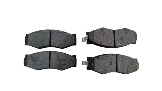 Dunlop Brake Disc Brake Pad Compatible with Mazda Courier/Ford Set of 4 Pads