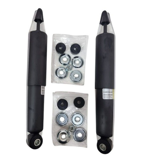 Dunlop Shock Absorbers Front Toyota Quantum, Hiace 05- Pair Left and Right

Enhance your Toyota Quantum or Hiace's suspension system with the Dunlop Front Shock Absorbers, specifically designed for models manufactured from 2005 onwards. This pair includes both left and right shock absorbers, ensuring balanced performance and improved ride quality.

Key Features:

Precision Engineering: Manufactured to meet or exceed original equipment specifications, ensuring a perfect fit and reliable performance for your 