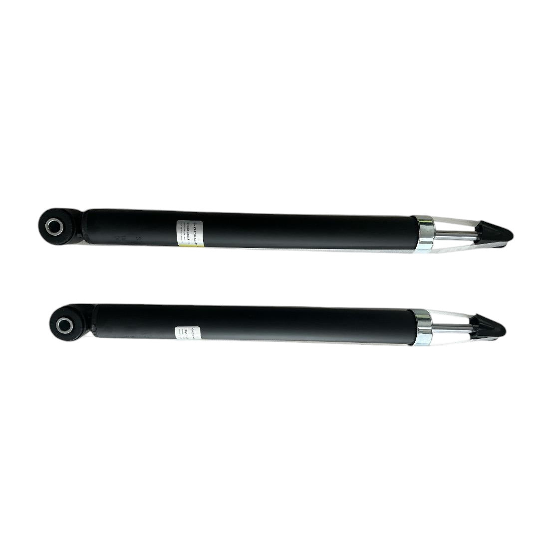Dunlop Shock Absorbers Rear Suitable for Mazda 2, Ford Fiesta V, Ikon Fig 2002-Onwards Pair

The Dunlop Rear Shock Absorbers are high-quality replacement parts designed specifically for the rear suspension of Mazda 2 (models from 2002 onwards), Ford Fiesta V, and Ikon Fig models. This set includes a pair of two shock absorbers engineered to enhance ride comfort and stability by effectively absorbing bumps, minimizing vibrations, and improving road handling. Built with durability in mind, these shock ab