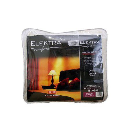 Elektra - Acrylic Fur Electric Blanket - King