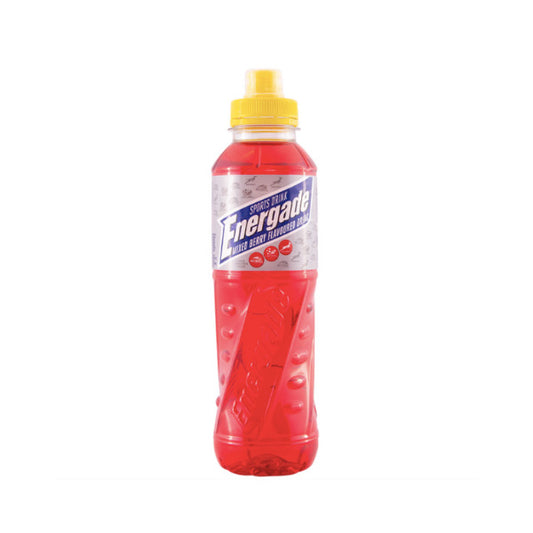 Energade - Energy Sport Drink Mixed Berry 500ml - Set of 24

Energade sports performance range has been developed to deliver a rapidly available &amp; effective source of carbohydrates &amp; electrolytes to help replenish fluids &amp; minerals lost through sport &amp; exercise.