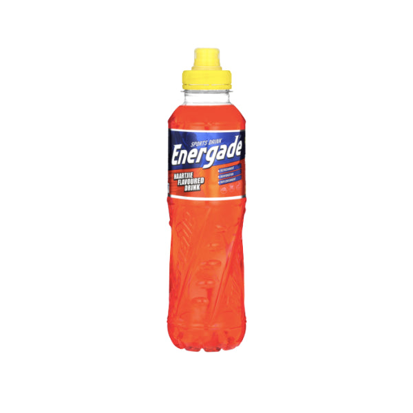 Energade - Energy Sport Drink Naartjie 500ml - Set of 24

Energade's sports performance range has been developed to deliver a rapidly available &amp; effective source of carbohydrates &amp; electrolytes to help replenish fluids &amp; minerals lost through sport &amp; exercise.