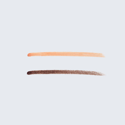 Estée Lauder Smoke and Brighten Kajal Eyeliner Duo

A dual-ended creamy pencil that packs intense colour impact: rich, pigmented shades glide on velvety smooth and blend easily.

Line, define and create eye-opening looks with this dual-ended creamy pencil featuring two contrasting high-impact hues.